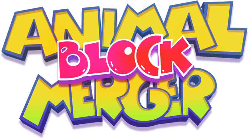 Animal Block Merge Logo